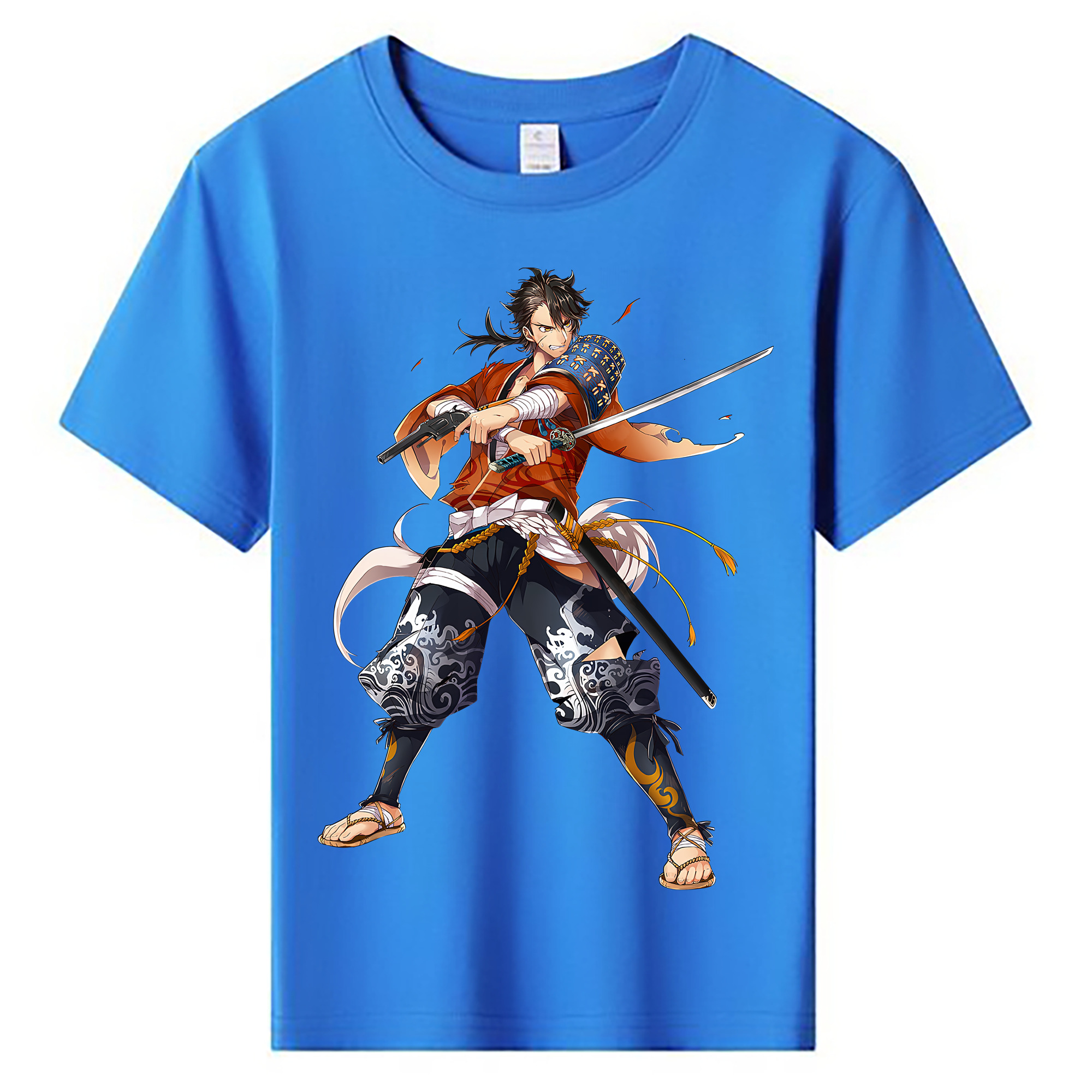 （画像用） 刀剣乱舞 Touken Ranbu 綿100％キッズTシャツ（フロントプリント）